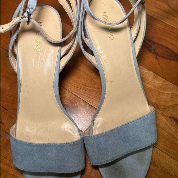 Nine West Light Blue Heels - Picture 4 of 7